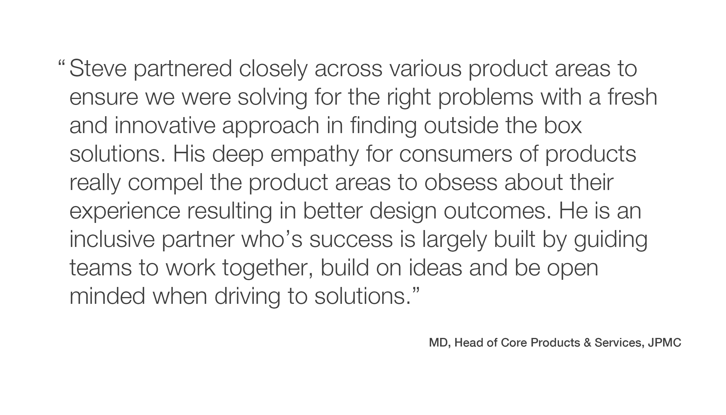 Client quote